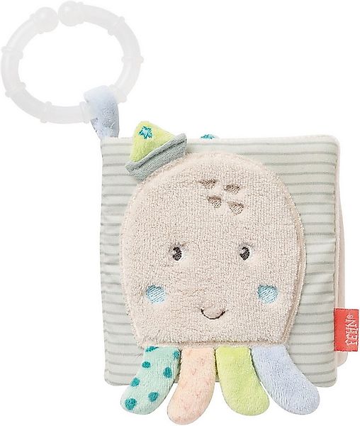 Fehn Greifspielzeug Meereskinder, Stoffbuch Oktopus, mit Ring zur Befestigu günstig online kaufen