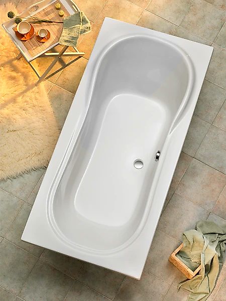 OTTOFOND Badewanne »Palma« Höhe 45 cm verstellbare Füße mit Fußgestell und günstig online kaufen