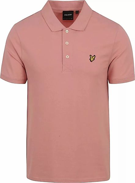 Lyle und Scott Polo Plain Rosa - Größe XXL günstig online kaufen