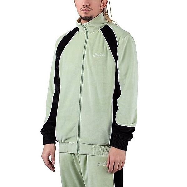 Sean John Sweatjacke Sean John Script Logo Colorblock Velvet Trackjacket günstig online kaufen