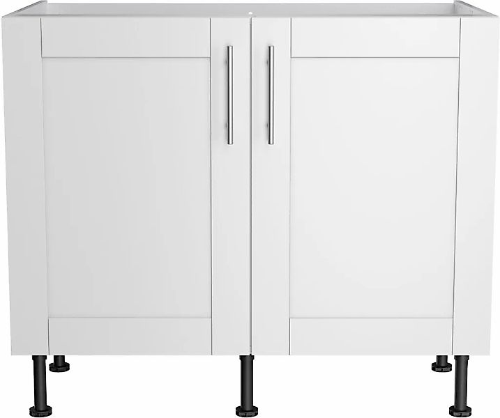 KOCHSTATION Spülenschrank "KS-Ahus", Breite 100 cm günstig online kaufen