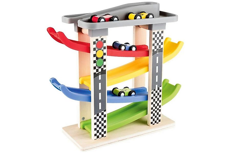 Playtive Spielzeug-Auto Rennturm Motorik Holzspielzeug Kinder Spielzeug Aut günstig online kaufen