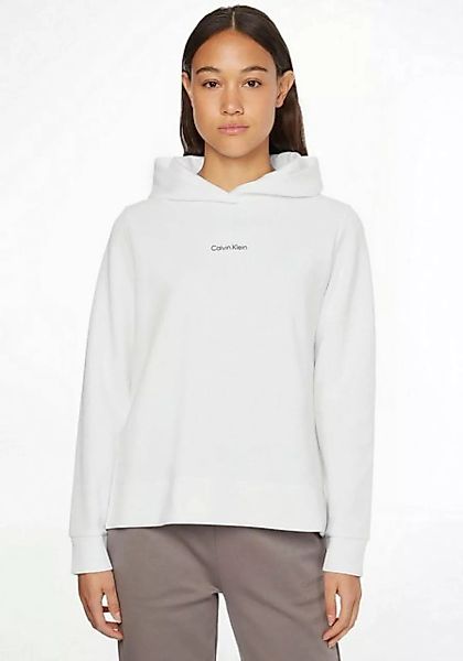 Calvin Klein Kapuzensweatshirt MICRO LOGO ESS HOODIE mit kontrastfarbenem C günstig online kaufen