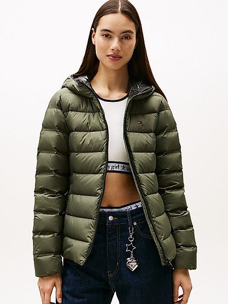 Tommy Jeans Steppjacke TJW SLIM HOOD PRNT DOWN JCKT EXT günstig online kaufen