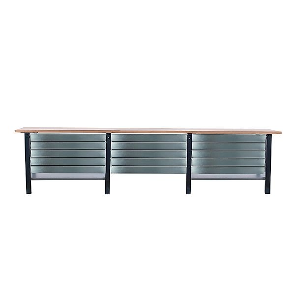 PROREGAL Werkbank BUFFALO WOOD Mit 15x Schublade HxBxT 86,5x300x75cm Tragla günstig online kaufen