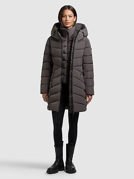 khujo Steppmantel "DIER 2IN1 (EINSATZ HERAUSNEHMBAR)" günstig online kaufen