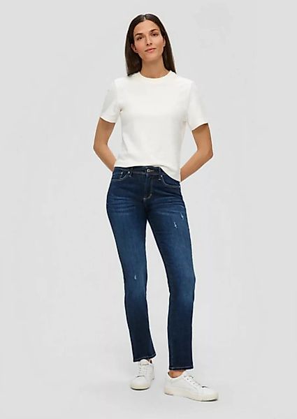 s.Oliver 5-Pocket-Jeans Jeans Betsy / Slim Fit / Mid Rise / Slim Leg günstig online kaufen