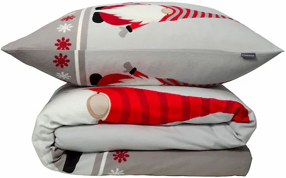 Schiesser Bettwäsche »Balduin aus weichem Baumwollflanell mit Winterprint«, günstig online kaufen