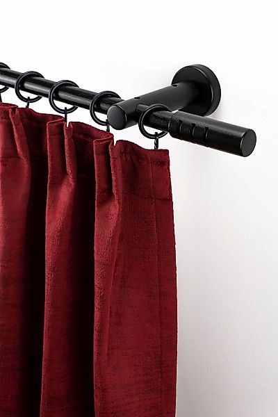 GARESA Gardinenstange "PEMPIA" Ø 20 1-läufig Wunschmaßlänge Vorhanggarnitur günstig online kaufen