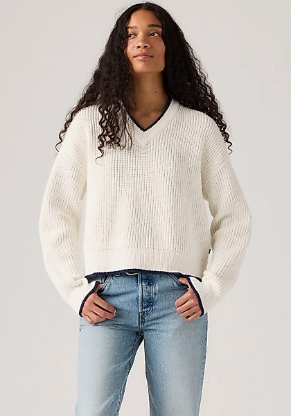 Levis Strickpullover "REESE VNECK SWEAT", mit V-Ausschnitt günstig online kaufen
