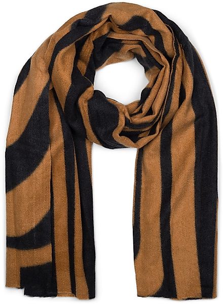 styleBREAKER XXL-Schal Schal mit Linien Muster, günstig online kaufen