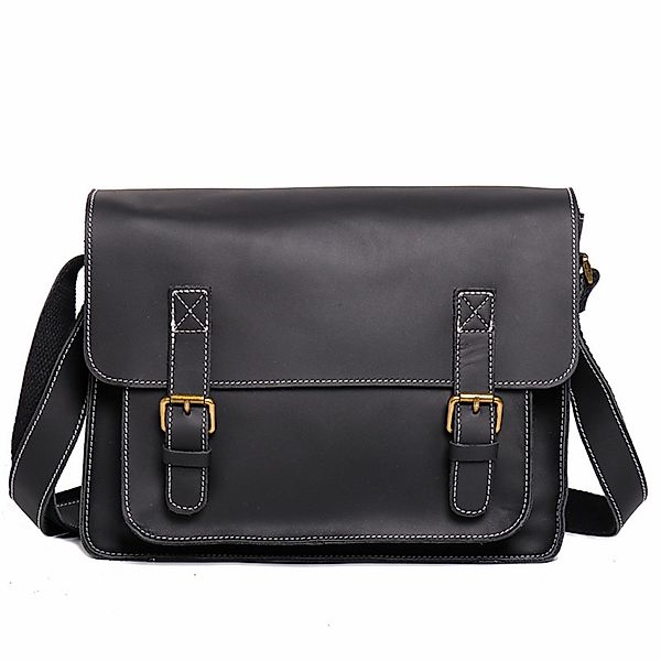 YUBRO-STUDIO Umhängetasche Herren Leder Umhängetasche Retro günstig online kaufen