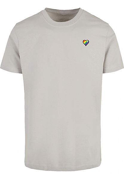 MisterTee T-Shirt "MisterTee Glossy Heart Pride Tee" 1 Stk. günstig online kaufen