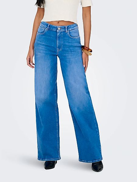 ONLY High-waist-Jeans "ONLMADISON BLUSH HW WIDE DNM REA262 NOOS" hohe Leibh günstig online kaufen