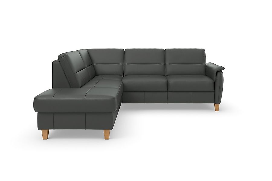 Home affaire Ecksofa »Palmera L-Form«, Federkern, wahlweise mit Bettfunktio günstig online kaufen