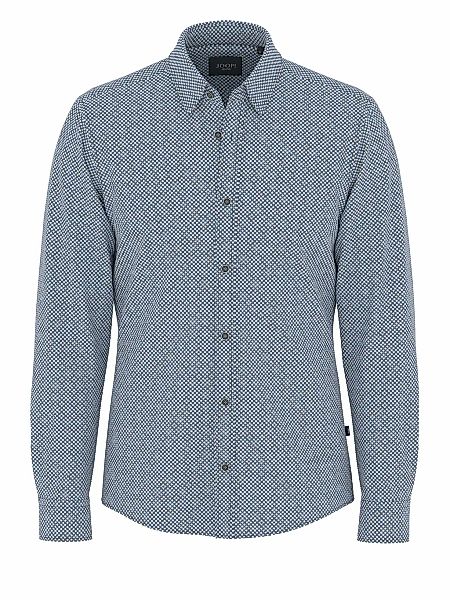 Joop Jeans Langarmhemd "Hanson3-W", Etikett seitlich am Rumpf, auffälliges günstig online kaufen