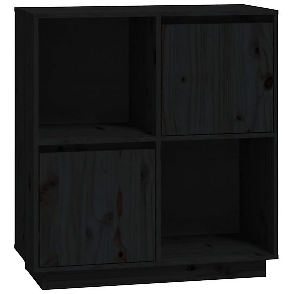 vidaXL Sideboard Sideboard Schwarz 74x35x80 cm günstig online kaufen