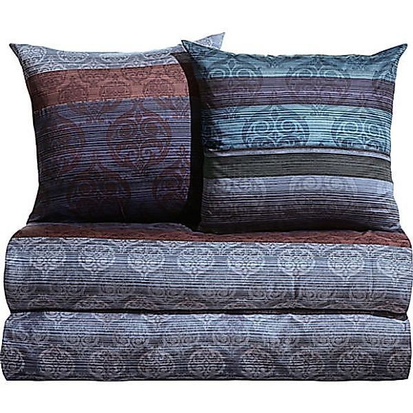 Erwin Müller Bettwäsche Bettwäsche Sparpaket 4-teilig, Mako-Satin, Streifen günstig online kaufen