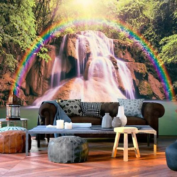 artgeist Fototapete Magical Waterfall mehrfarbig Gr. 350 x 245 günstig online kaufen