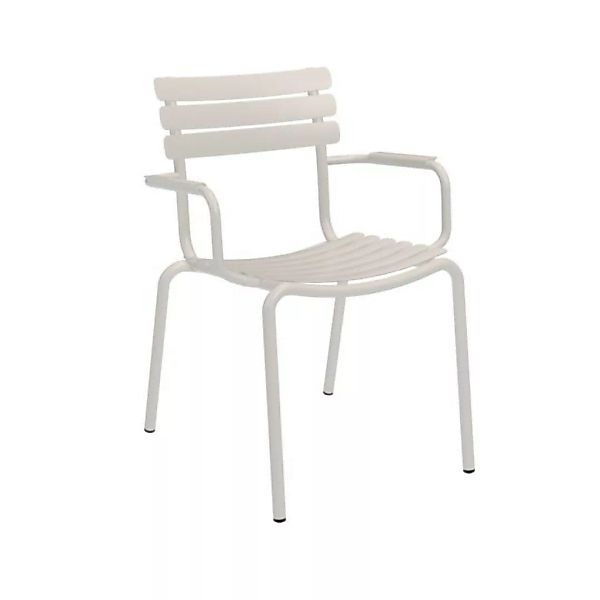 ALUA Outdoor Stuhl mit Armlehne Weiß günstig online kaufen