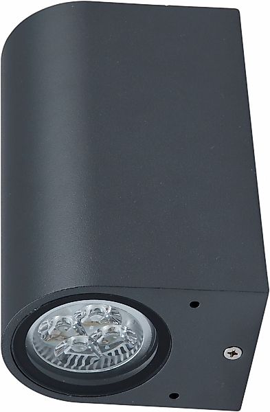 HEITRONIC Außen-Wandleuchte "Ambos" GU10 Wandlampe, Außenleuchte, Lichtaust günstig online kaufen