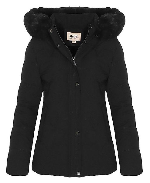 Aurela Damenmode Winterjacke Damen Steppjacke Teddyfell gefüttert mit abneh günstig online kaufen