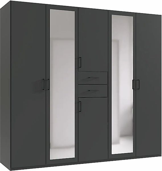 Wimex Kleiderschrank "Diver Drehtürenschrank mit Spiegel, 180, 225 o. 270cm günstig online kaufen