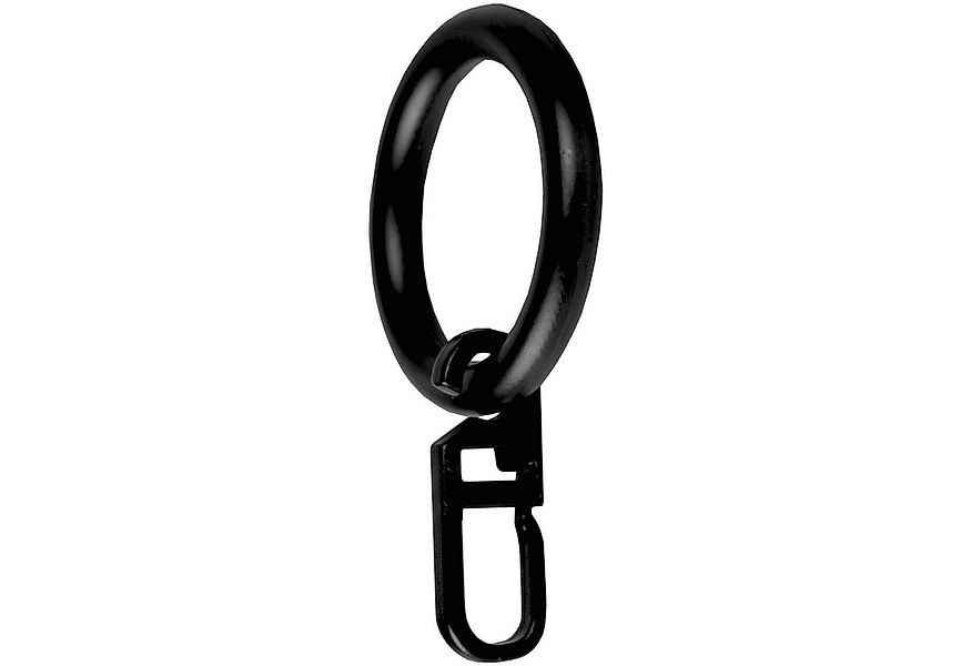 Bestlivings Gardinenstange, 1-läufig, Gardinenring - schwarz - Ø28mm, Gardi günstig online kaufen