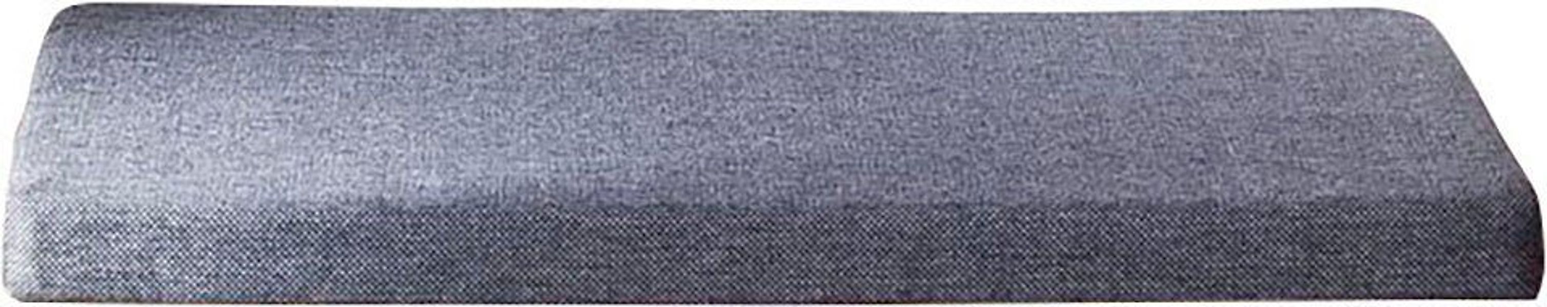 INOSIGN Bankauflage "Avena" graues Sitzkissen, 49 x 32 cm, eckig,Bezug: 100 günstig online kaufen