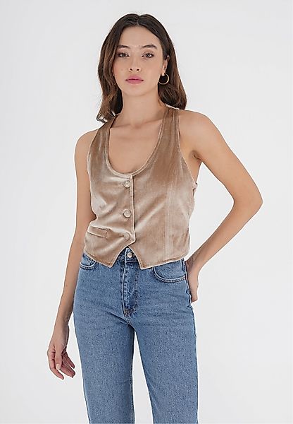freshlions Softshellweste "Velvet", (1 tlg.), mit samtiger Optik günstig online kaufen