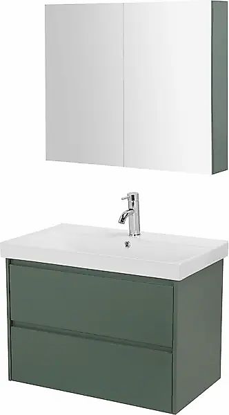 welltime Badmöbel-Set Clarence, Waschplatz mit 2 Auszügen und Softclose Bre günstig online kaufen