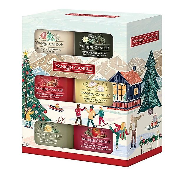 Yankee Candle Duftkerze Yankee Candle Weihnachten 6er Geschenkset Christmas günstig online kaufen