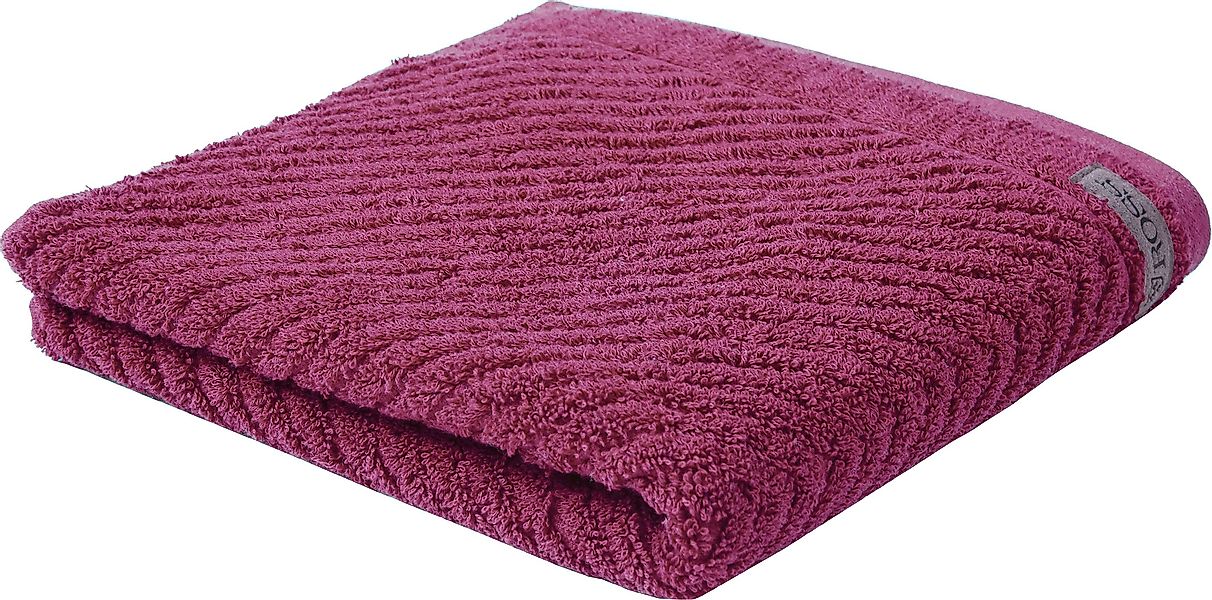 ROSS Handtuch Smart, Frottier (2-St), Uni-Rippe günstig online kaufen