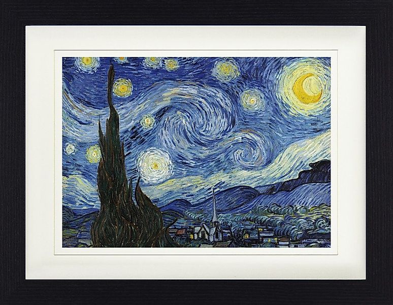 1art1 Poster Vincent Van Gogh Gerahmtes Bild Mit Edlem Passepartout günstig online kaufen
