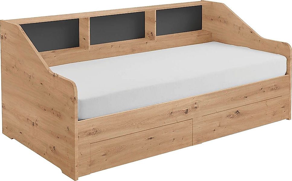 Relita Stauraumbett Rene, ausziehbarer Unterbau und günstig online kaufen