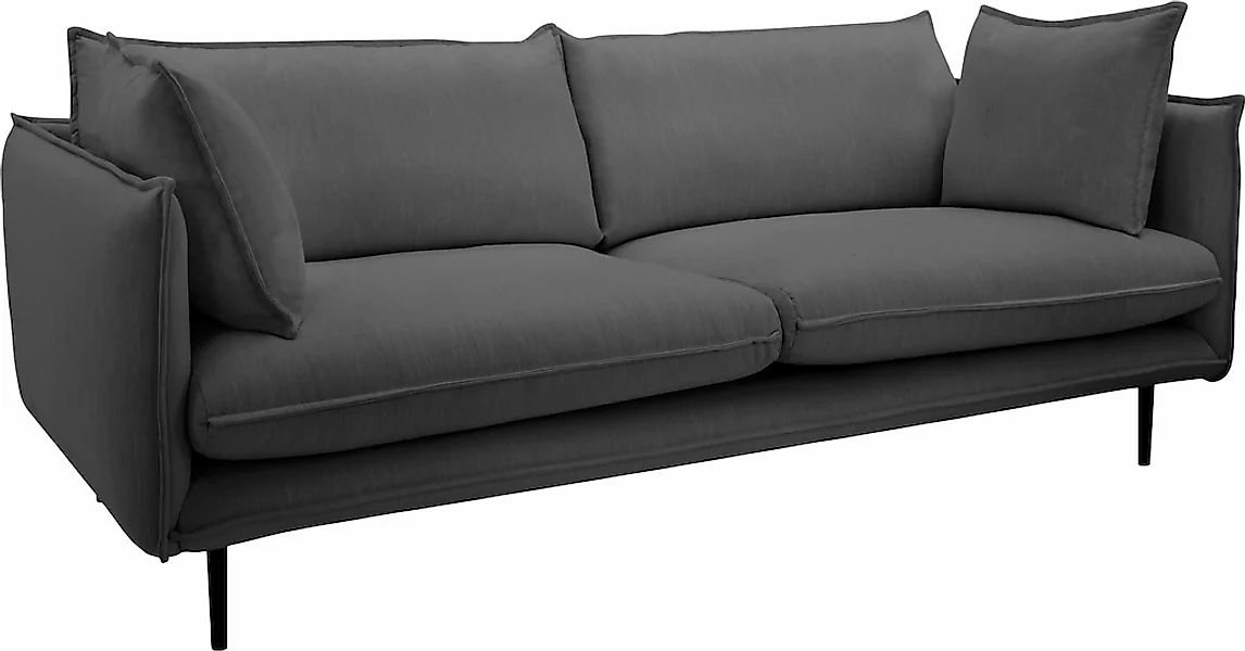 Home affaire 3-Sitzer "Somba" mit dickem Keder und eleganter Optik günstig online kaufen