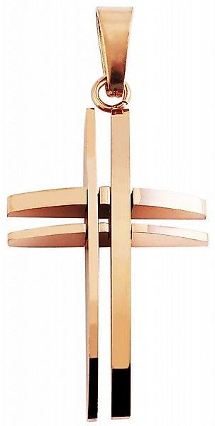 Adelia´s Kettenanhänger hochwertiger Kreuz Anhänger aus Edelstahl günstig online kaufen