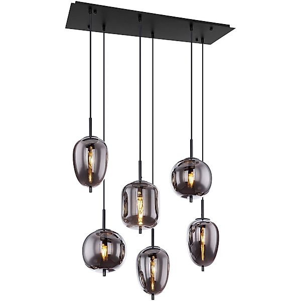 GLOBO LIGHTING Hängeleuchte Hängeleuchte Hängelampe Wohnzimmer günstig online kaufen