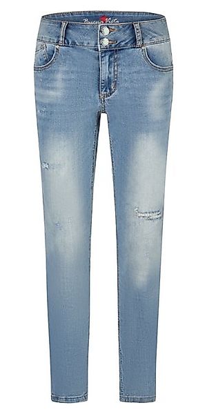 Buena Vista 5-Pocket-Jeans Tummyless cropped stretch günstig online kaufen