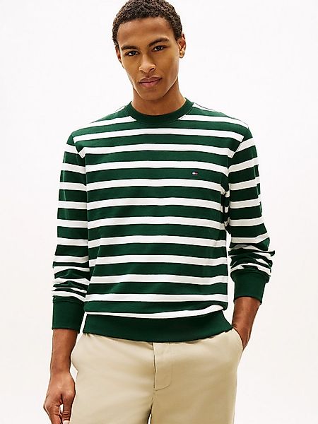 Tommy Hilfiger Sweatshirt TERRY BLOCK Regular fit mit Rundhalsausschnitt günstig online kaufen