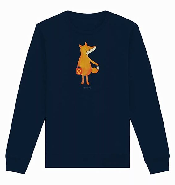 Mr. & Mrs. Panda Longpullover Größe XL Fuchs Laterne - French Navy - Gesche günstig online kaufen