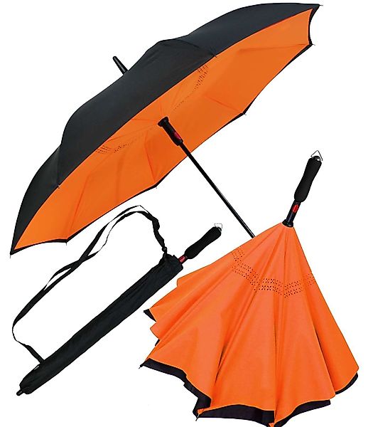 iX-brella Stockregenschirm Reverse-Schirm - umgedreht zu günstig online kaufen