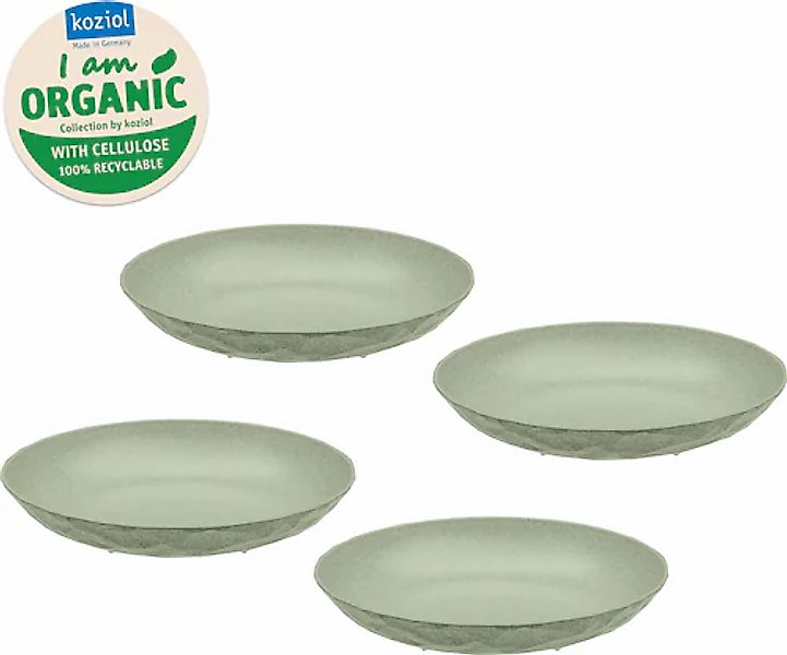KOZIOL Suppenteller »CLUB PLATE« 100% recycelbar,CO2 neutrale Produktion, K günstig online kaufen