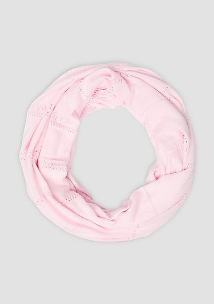 s.Oliver Loop Snood, Loop-Schal aus Feinstrick mit Strickmuste günstig online kaufen