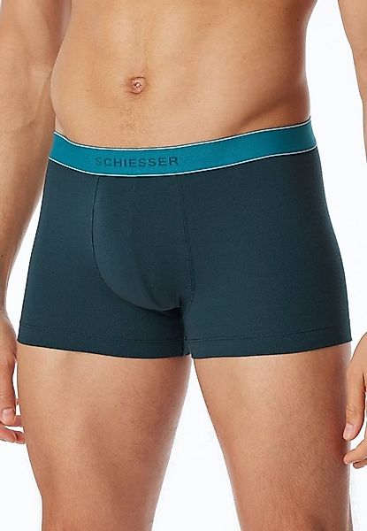 Schiesser Boxershorts Unterwäsche Shorts Modal gestreift petrol Herren - 1 günstig online kaufen