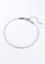 Hey Happiness Fußkette Schlange flach, Fußkettchen günstig online kaufen