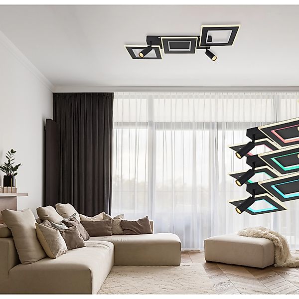 GLOBO LIGHTING LED Deckenleuchte, LED-Leuchtmittel fest günstig online kaufen
