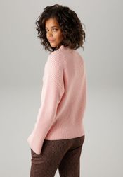 Aniston CASUAL Strickpullover mit Stehkragen günstig online kaufen