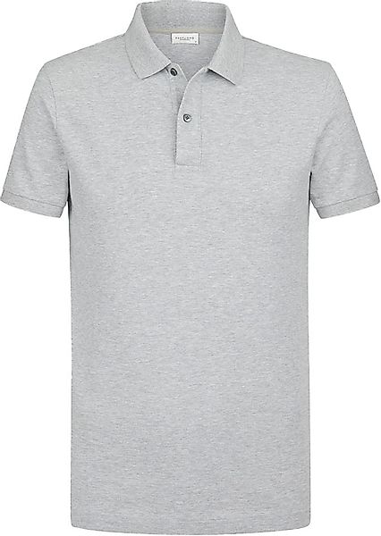 Profuomo Piqué Poloshirt Grau - Größe L günstig online kaufen