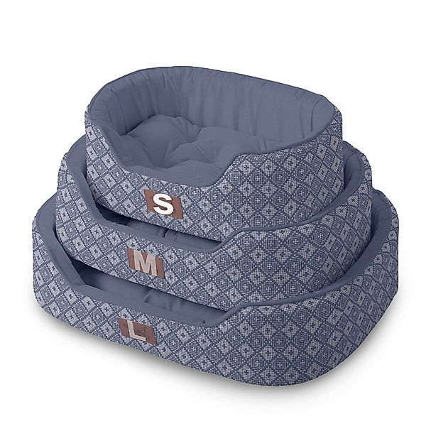 TopMeow Tierbett Hundebett mit Rand, Made günstig online kaufen